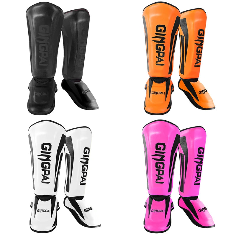 MMA Shin & Instep Guards – Muay Thai, Kickboxing & Taekwondo Leg Protectors
