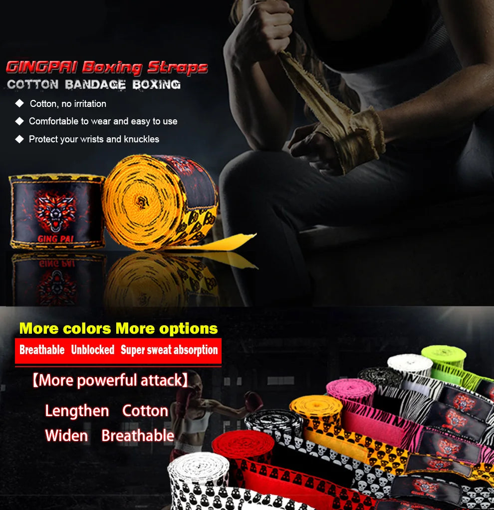 Boxing Hand Wraps – Inner Gloves for MMA, Muay Thai & Kickboxing