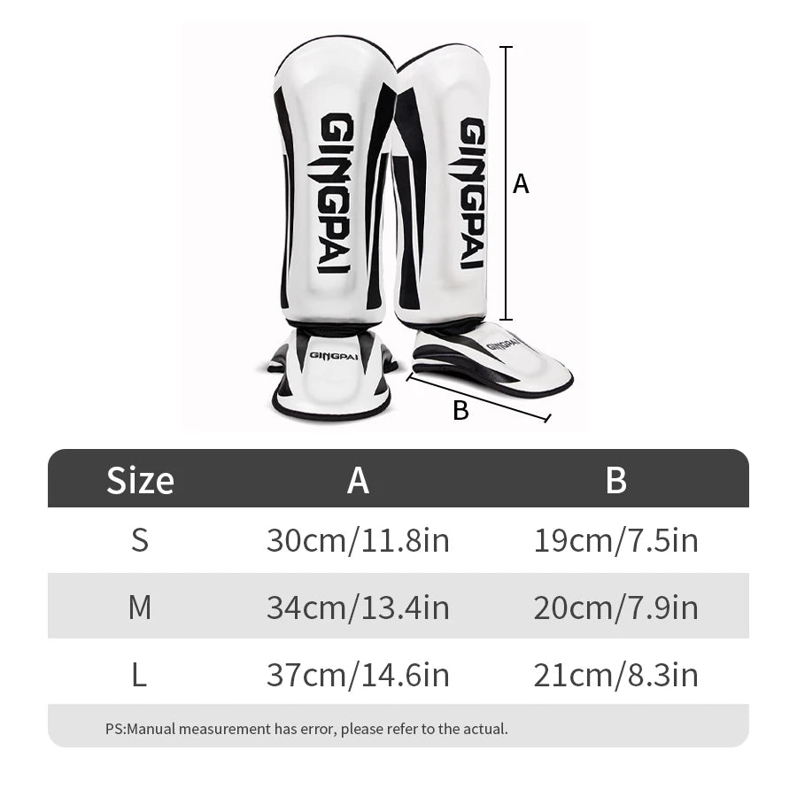 MMA Shin & Instep Guards – Muay Thai, Kickboxing & Taekwondo Leg Protectors