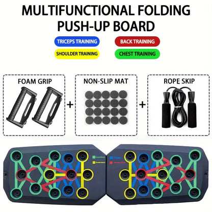 Push-Up Board Set – Colour-Coded Strength Training System