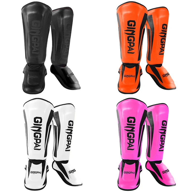 MMA Shin & Instep Guards – Muay Thai, Kickboxing & Taekwondo Leg Protectors