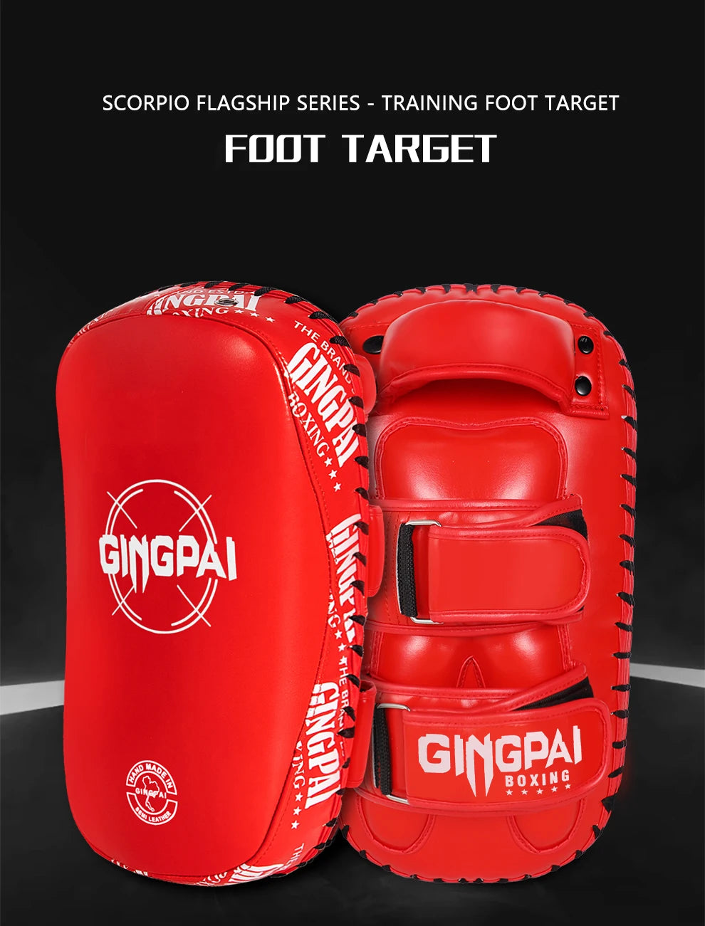 Gingpai Muay Thai Foot Target Pads