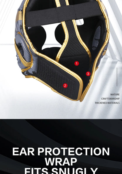 Gingpai Headguard for Boxing/Muay Thai/MMA