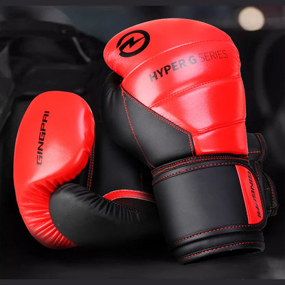 Boxing Gloves – PU Leather Training & Sparring Gloves