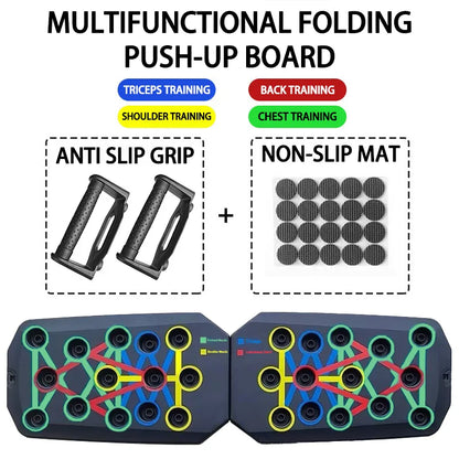Push-Up Board Set – Colour-Coded Strength Training System