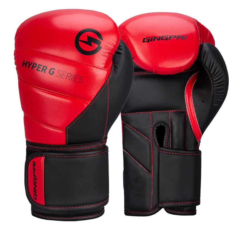 Boxing Gloves – PU Leather Training & Sparring Gloves