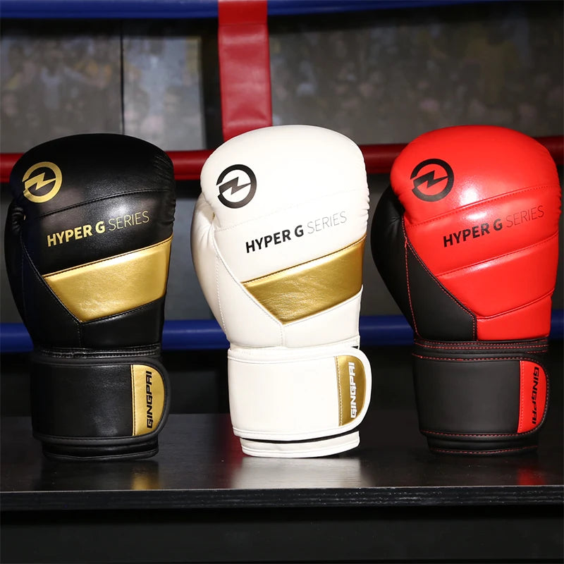 Boxing Gloves – PU Leather Training & Sparring Gloves