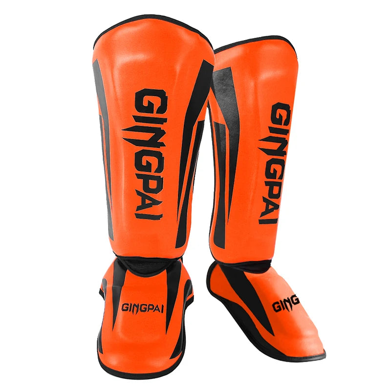 MMA Shin & Instep Guards – Muay Thai, Kickboxing & Taekwondo Leg Protectors