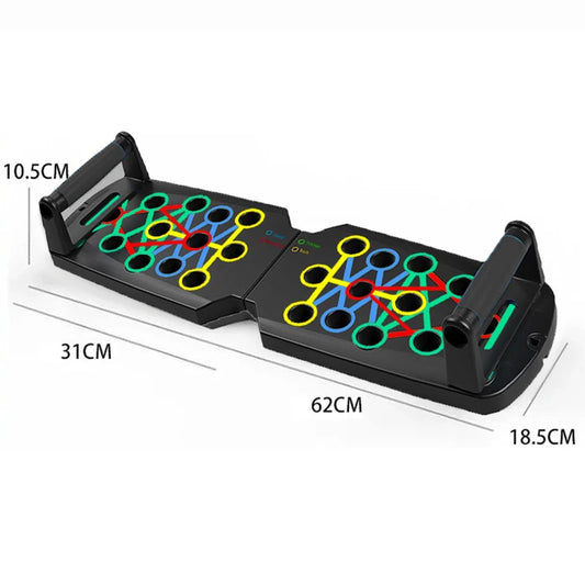 Push-Up Board Set – Colour-Coded Strength Training System