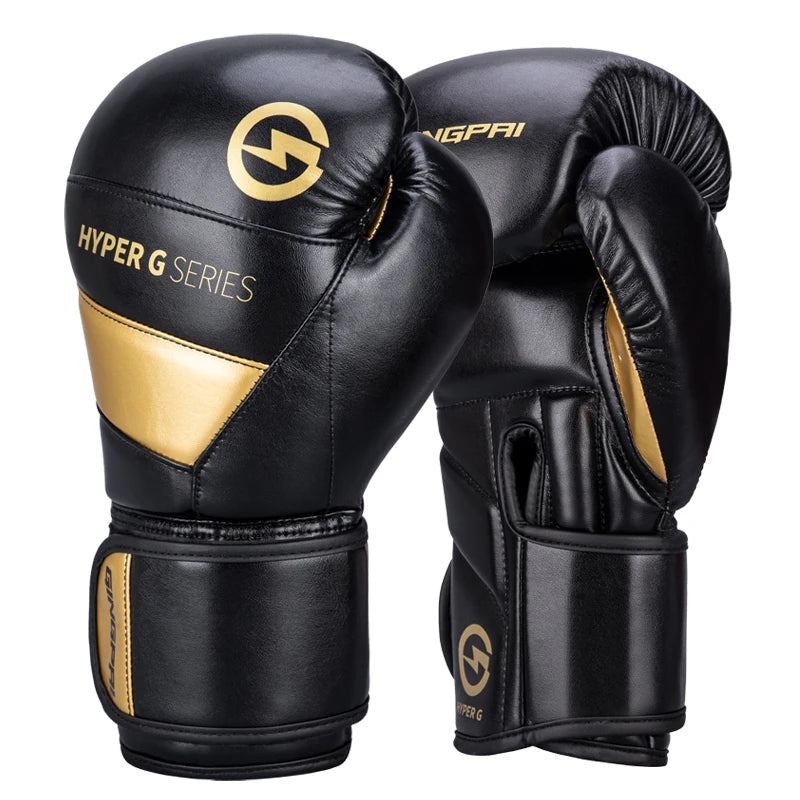 Boxing Gloves – PU Leather Training & Sparring Gloves
