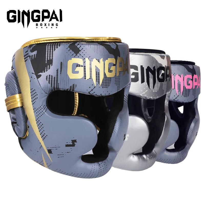 Gingpai Headguard for Boxing/Muay Thai/MMA