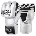 GINGPAI MMA Gloves – Fingerless Sparring Gloves for Boxing, Muay Thai & Kickboxing