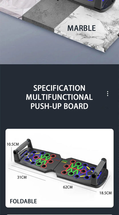 Push-Up Board Set – Colour-Coded Strength Training System