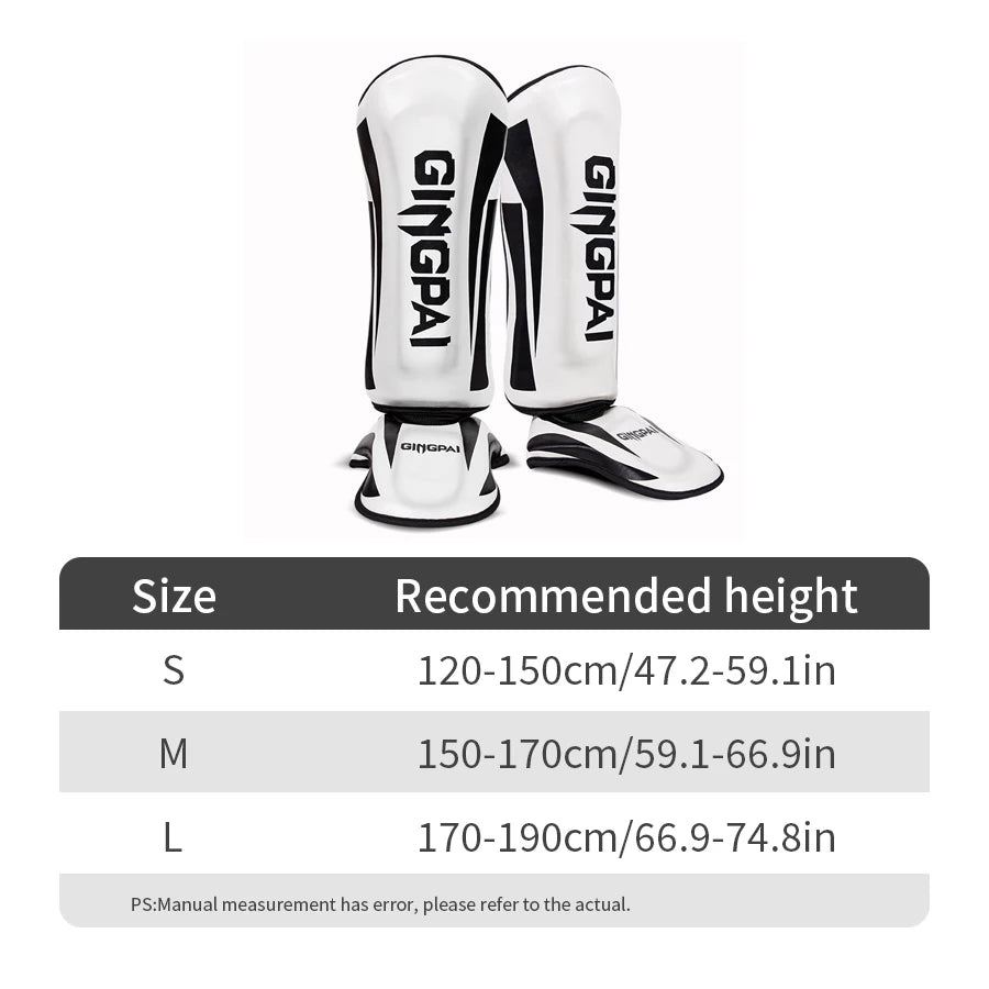 MMA Shin & Instep Guards – Muay Thai, Kickboxing & Taekwondo Leg Protectors