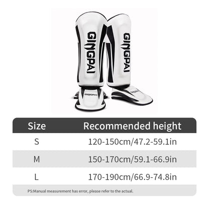 MMA Shin & Instep Guards – Muay Thai, Kickboxing & Taekwondo Leg Protectors